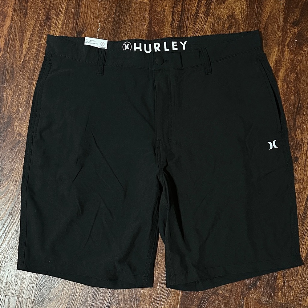 Hurley Black Men’s Hybrid Performance Shorts